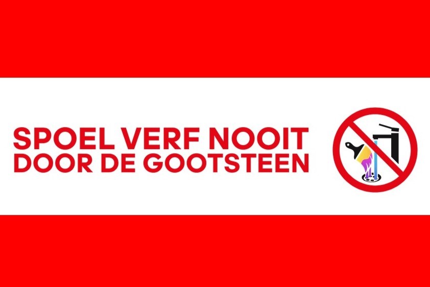 Campagne Spoel verf nooit door de gootsteen_logo