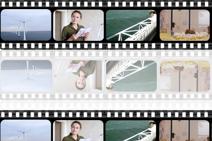 Filmrol met beelden_visual